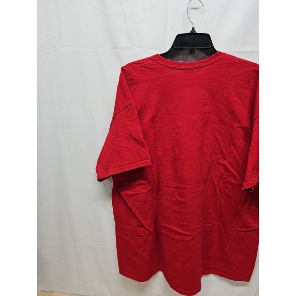 Gildan Red Super Bowl Lv 55 Kansas Chiefs T-Shirt Tampa Bay Buccaneers Smack 2xl - Picture 11 of 13